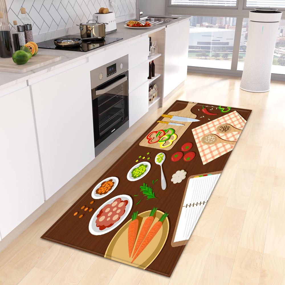 Коврик для кухни, коврик для входной двери спальни, коврик для гостиной, коврик для ванной комнаты, коридора, балконной двери, нескользящий ковер