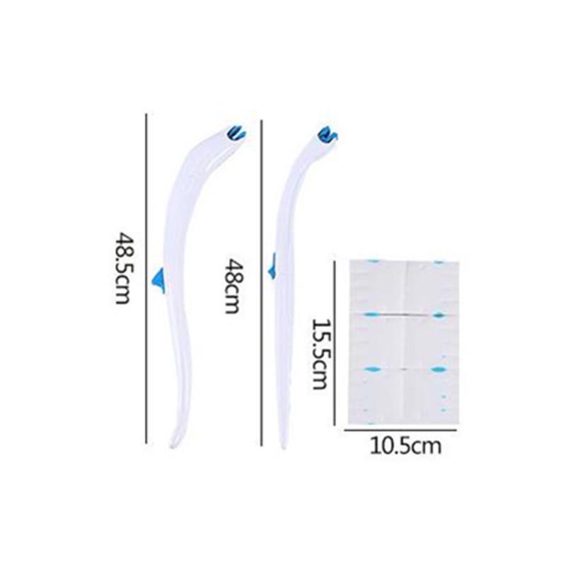 Одноразовая щетка для унитаза с длинной ручкой, щетка для унитаза без мертвого угла, набор для чистки, домашняя ванная комната