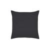 1 Taie D'oreiller Percale De Coton Uni 63 X 63 Cm Elysee Anthracite