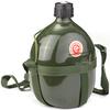 1.5L Army Military Outdoor Camping Trip Cycling Aluminum Water Bottle Canteen