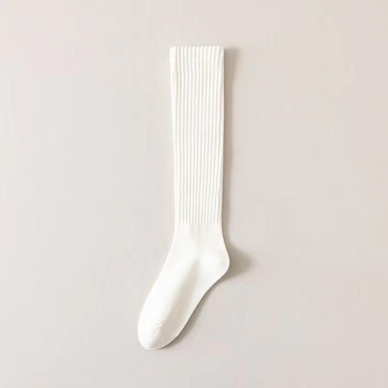 Новые женские чулки, весенние тенденции, повседневные гольфы в стиле преппи, женские высококачественные однотонные длинные носки, удобные