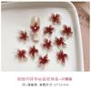 30Pcs Lily Flower Nail Art Charms 3D Nail Decoration Manicure Accessories Resin Material Diy Nail Art Enthusiasts