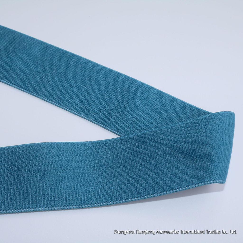 High-Elastic Polyester Imitation Nylon Band for Waistbands and Skirts