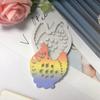 Пасхальный цыпленок DIY Шоколадный торт Инструмент для выпечки силиконовый 