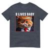 Cat Trump 9 Lives Baby Tshirt