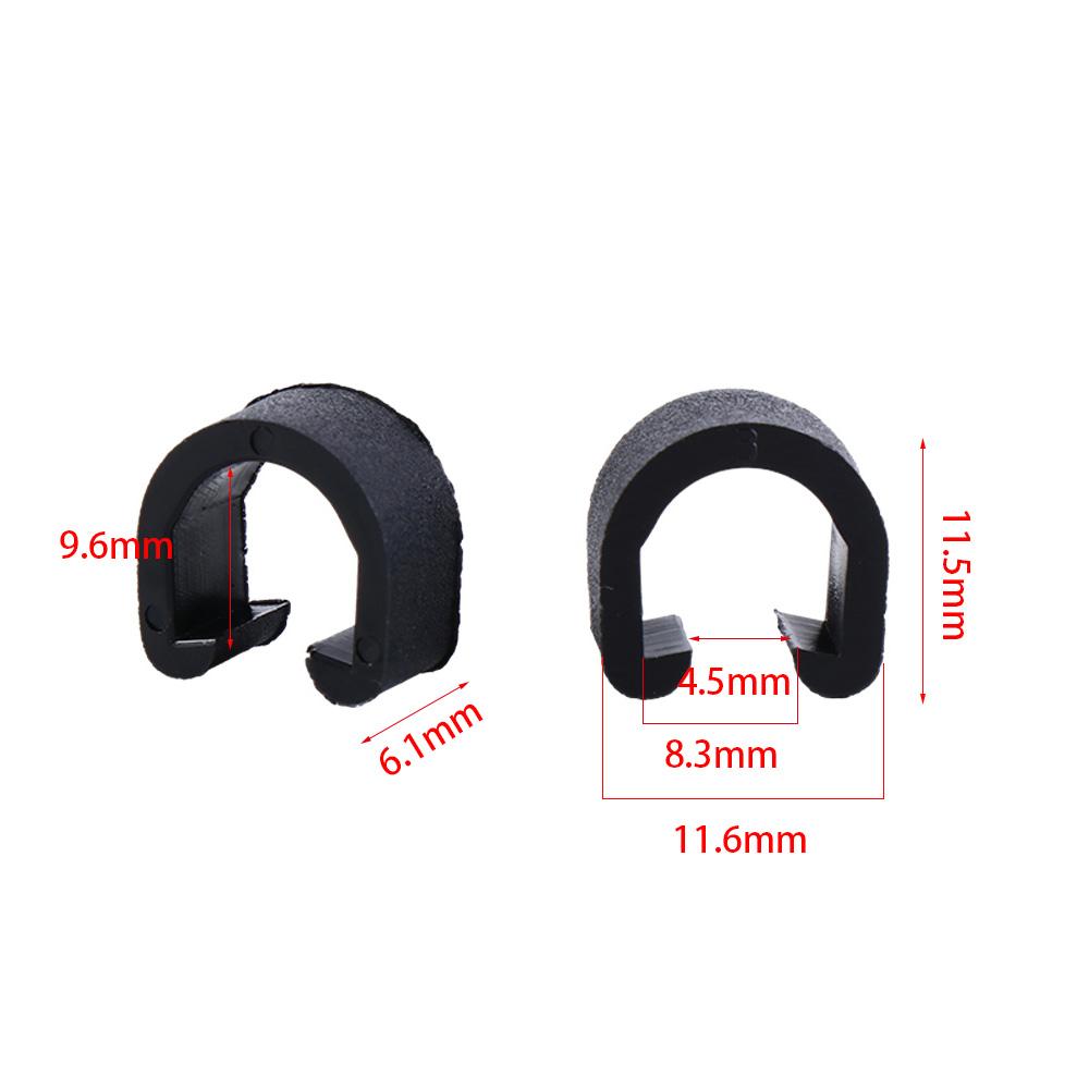 Bike Housing Hose Fixed Tubing Clips Bike C-Clips Line Pipe Buckle U Buckle Brake Shift Cable Clamp