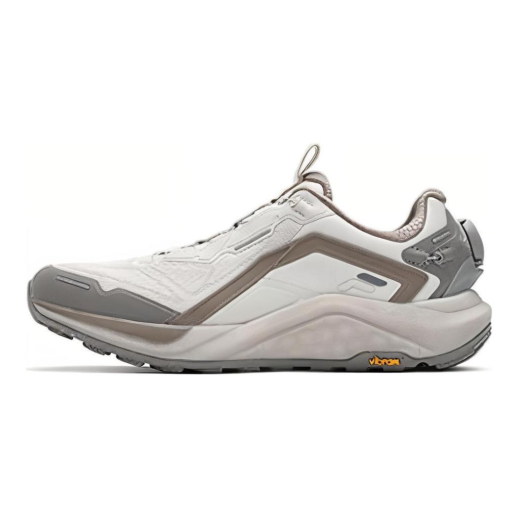 Fila Boa Wolf Удобные Универсальные Тканевые Низкие Повседневные Кроссовки для Бега Мужские кроссовки Бежевый Коричневый Серый A12M411204FBE