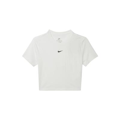 Спортивная одежда Essential Slim Fit укороченная футболка женская топы молочно-белого цвета FB2874-133
