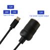 USB C на 12 В Автомобильная розетка прикуривателя, гнездо, переходник, кабель для автомобильных прикуривателей, автомобильного пылесоса