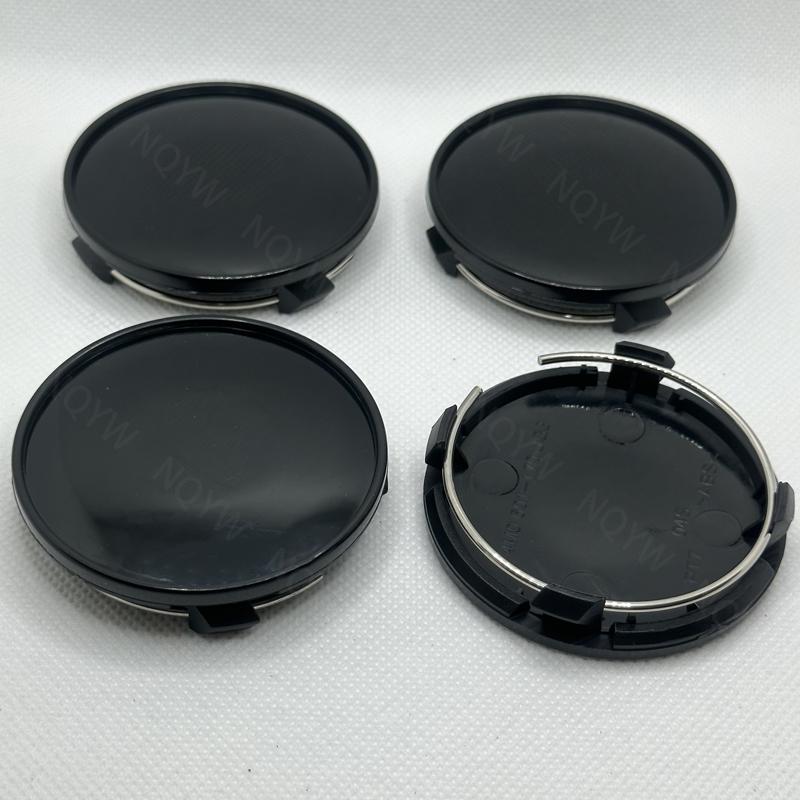 4Pcs/lot 61mm Blank No Logo Car Wheel Center Cap For 5hbrz New Q7 A4 A3 Q3 Car Rim Replace Hubcap Auto Rim Hub Cover Accessories hbrz5
