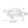 Miniature Tortoise Statue Chinese Lucky Feng Shui Ornament for Home Office Desk Decoration Crystal Turtle Figurine Home Decor