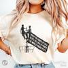 Empire State Climber Shirt, When the Power of Love, Activist Shirt, The World Knows Peace, Resistance Protest T-Shirt, FDT Anti Trump