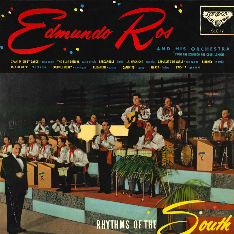 LP Пластинка EDMUNDO ROS - Ритмы Юга SLC17 LONDON 1958 Япония Латина Б/У