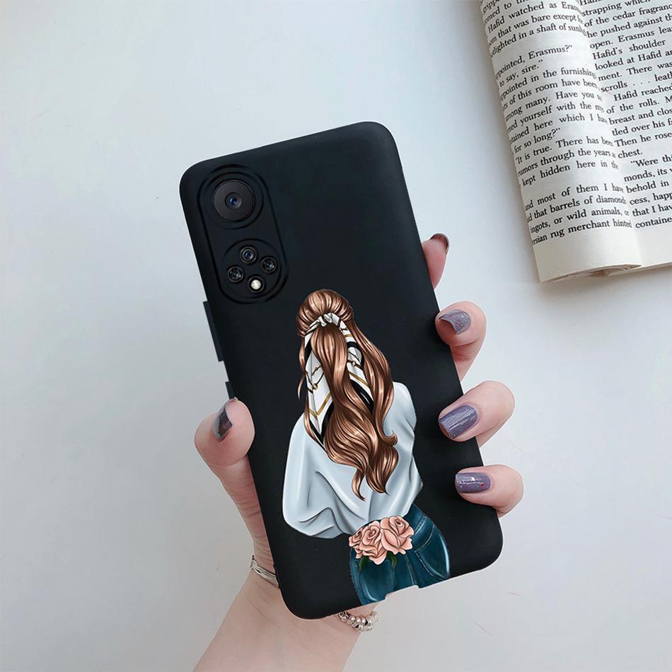 For Honor 50 Case For Huawei Honor 50 Nova 9 SE Cover Coque Super Mom Baby Fashion Girls Silicone Phone Bumper for Honor 50 Case