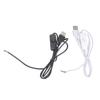 Кабель с разъемами USB 2.0 "папа" 22AWG, оголенный провод, 1 м/1,5 м, для управления переключателями, с открытыми проводами, питание для электроники 5V1A.