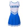 Girls Cheerleading Uniform Kids Dance Performance Outfit School Sports Team Costume