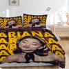 3Pcs Ariana Grande Pop Art Bedding Sets For All Sizes New 3D Printed Bed Cover Comforter Duvet Cover Pillowcase Bedroom Decoration