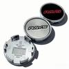 4pcs Rays Racing Logo Emblem Car Wheel Center Caps 58MM Clips 53MM Rim Hubcaps Dust Cover Wheels Hub Cap Replace Car Accessories