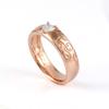 Kuromi Heart Logo Ring Gold [J Plus] (Pink No. 11)