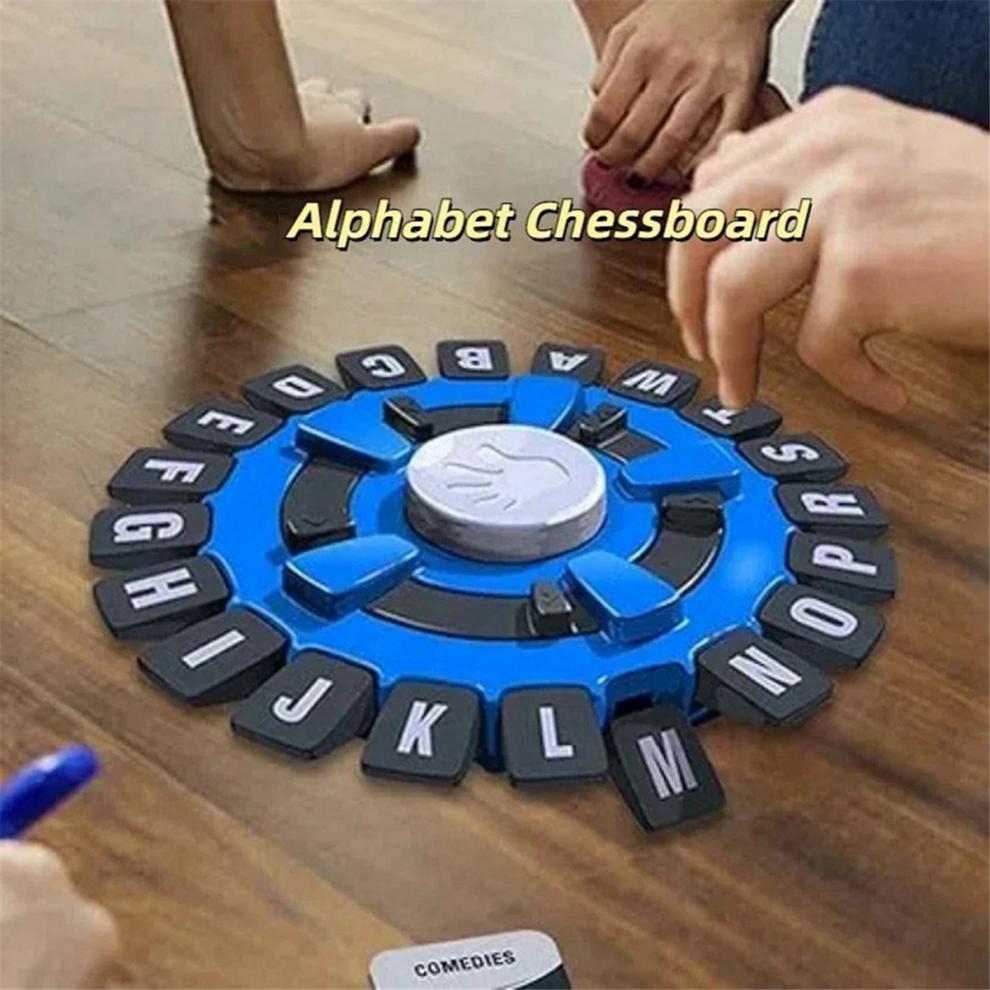 Board Game Fast-Paced Family Chessboard Alphabet