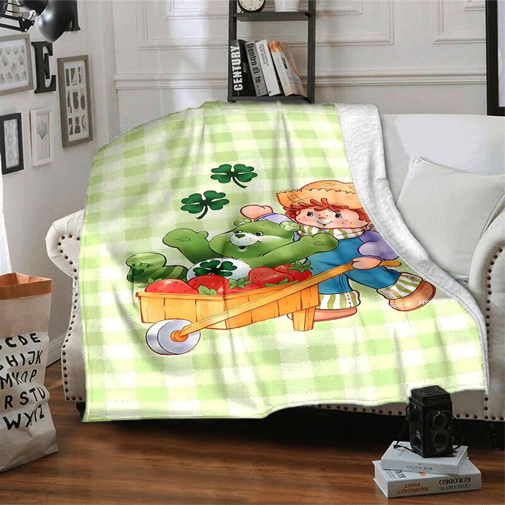 1Pc Rainbow Brite Adventure Blanket For Couch Bed Plush Cozy Fuzzy Blanket Super Soft Warm Blankets For Fall And Winter 0918133
