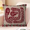 Ancient Egypt Tiger Leopard Maple Design Cushion Cover Happy Autumn Harvest decor Holiday Decorati Pillow Cover