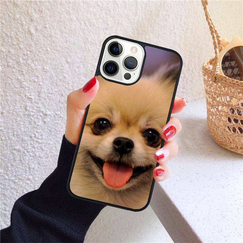 Pomeranian dogs dog Phone Case for iPhone 17 Air 16 Coque 15 14 12 13 PLUS 11 PRO MAX Back Cover Fundas Shell