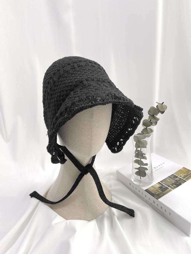 Женская осенне-зимняя жакардовая панама-ведро