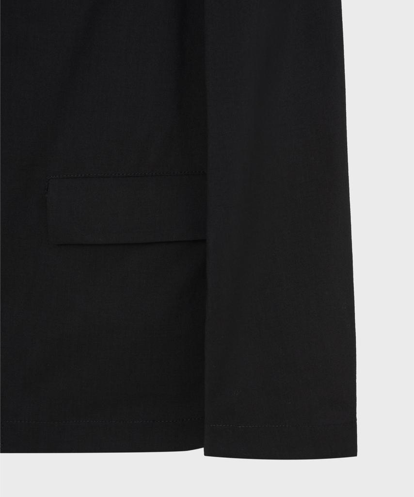Nonblank [Summer] Wool Tencel Unconstructed Setup_Black