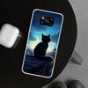 Аниме Кот Дождь Животное Чехол для Телефона для Xiaomi Poco X6 X5 X7 Pro F7 Ultra Redmi 15C 15 13C 13 12C 12 10C 10 10A 9C 9A 9T 9 Co