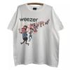 Weezer Dance Party Tour Футболка унисекс с коротким рукавом Репринт Цифровой S5XL