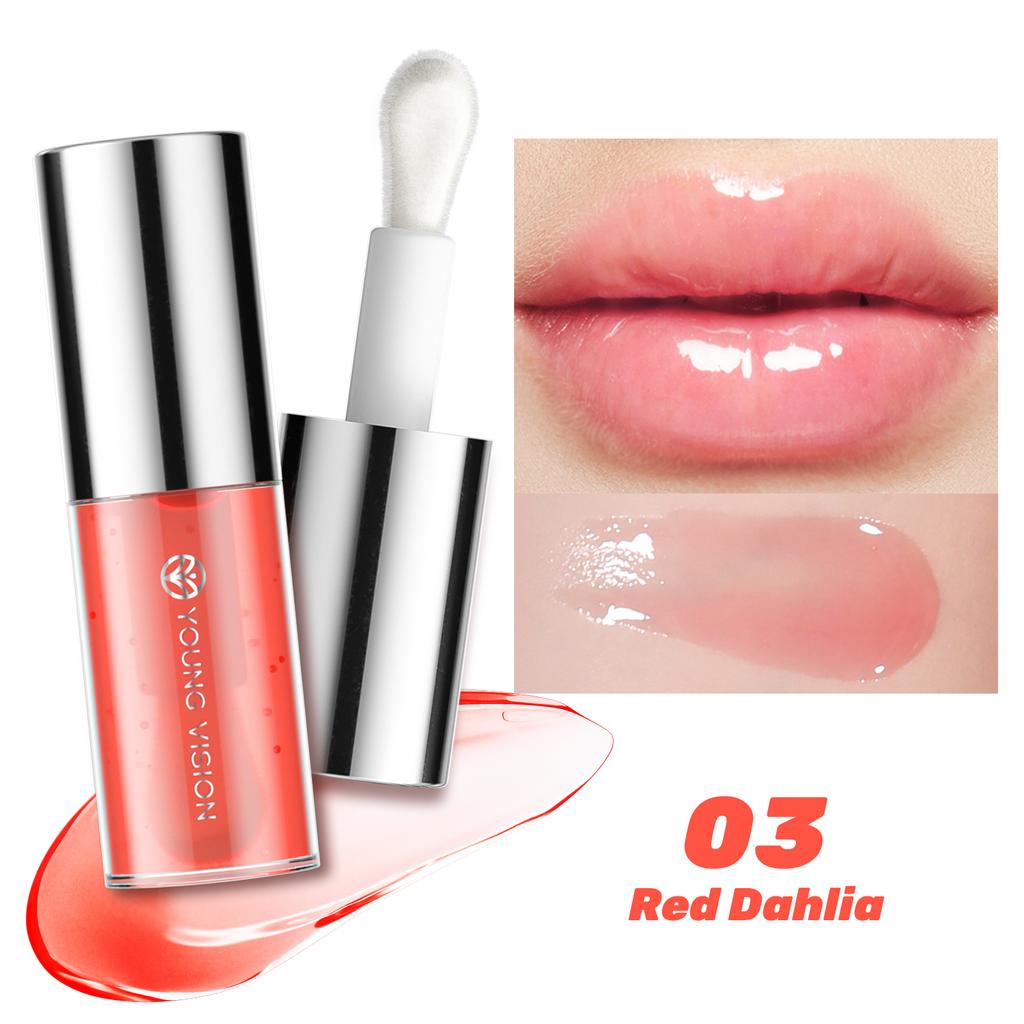 Candy Color Sexy Peppermint Lip Oil Plump Lip Moisturizing and Hydrating Lighten Lip Lines and Prevent Dry and Crack Lip Oil Lip Makeup