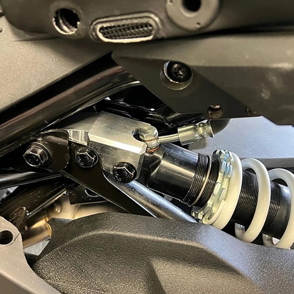 Комплект для увеличения высоты заднего амортизатора мотоцикла, адаптер для увеличения высоты, совместимый с амортизатором Can-Am Ryker SE Performance 3 Sits