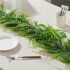 6 футов Искусственная Зелень Гирлянда Зеленая Лоза Искусственный Эвкалипт Папоротники Гирлянда