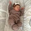 19 Inch Bebe Newborn Reborn Doll Laura Handmade 3D Painted Skin Already Finished Realistic Baby Dolls 49 Cm Cloth Body Visible Veins Simulation Doll