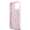 Guess Guhmp15Xpghsmmp Iphone 15 Pro Max6.7 Różowy/Pink Twarde Etui Teksturowany Pierścień Magsafe