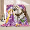 3D Princess Rapunzel Printing Blanket Kinds Adult Blanket Soft and Warm Bedding for Bed Sofa Travel Cover Blanket Holiday Gifts