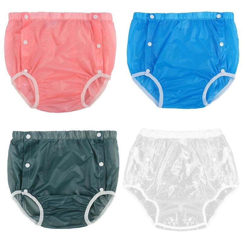 Leak-Proof Washable Adult Cloth Diapers - Unisex Pure Cotton Nappy Pads