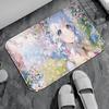 Genshin Impact Kamisato Ayaka Entry Door Floor Mat Festive Decorations Carpet Bathroom Anti-slip Mat Entrance Doormat