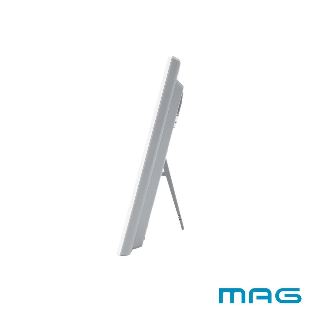 MAG Wall Настенный цифровой радиоприемник Температура и Высота x Ширина Может использоваться как White Vision Noah Precision Clock, Часы, Часы, Часы, Термометр,