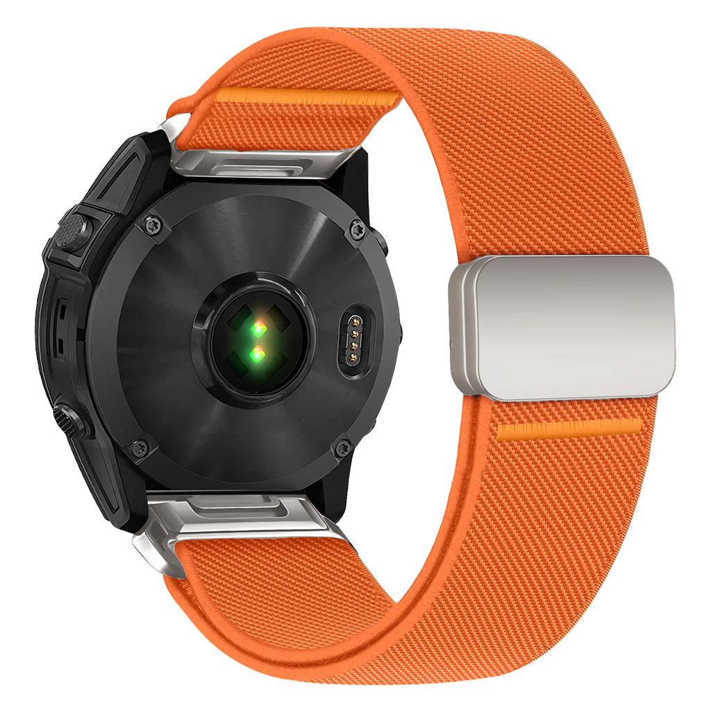 Магнитный нейлоновый ремешок для Garmin Fenix 8 7 Pro 7S 6X 6 5Plus Venu 3 Tactix 7 браслет correa Fenix 8 7x 26мм 22мм Quick Fit ремешок