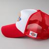 Стандартный Логотип Уретановая Сетка 874 Уличная Кепка Свободный Размер [Dickies] Кепка, Мужская/Женская/Унисекс, Однотонная, (JP, Алфавит, Размер, (01) красный)
