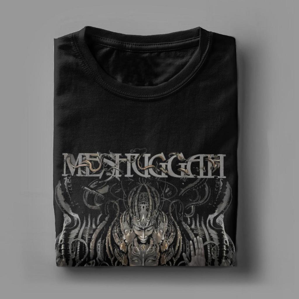 Лето Meshuggah Hands Of Msgh Мужские и женские футболки Одежда Винтажные футболки Футболки Чистый хлопок Подарочная одежда