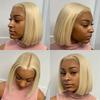 European and American fashion wig hot female bobo head, forehead lace short full head wigs