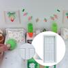 1:Дверь для кукольного домика в масштабе 1/12, Декорация кукольных аксессуаров, Мини-модель для DIY-сцены, Декор для спальни