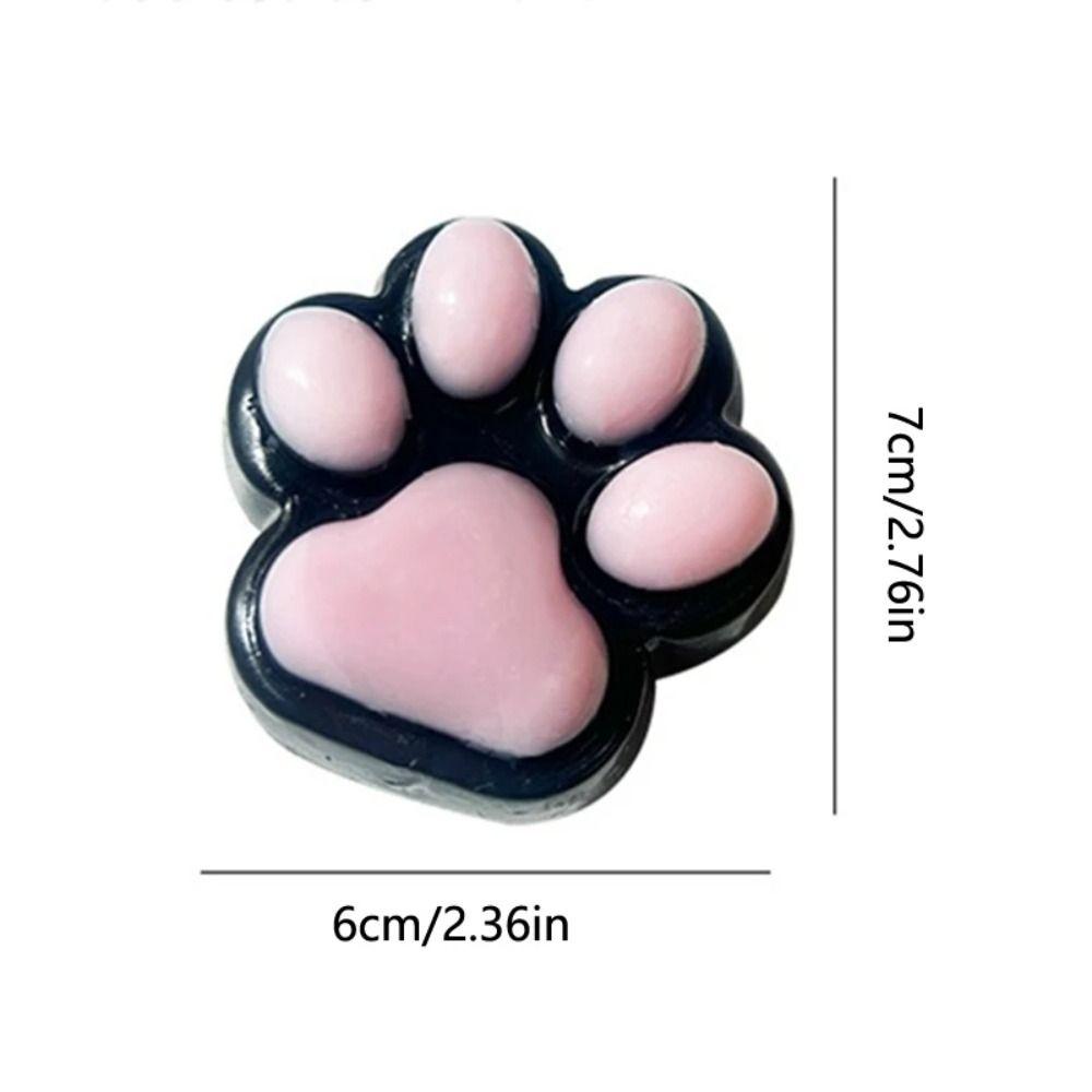 Vent Squeeze Cat Paw TPR Cat Claw Pinch Toy Quick Recovery Cat Paw Slow Rebound Toy  Unique Gift