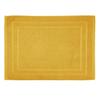 Tapis De Bain - Ocre - 50 X 70 Cm - 100% Coton - Lavable En Machine