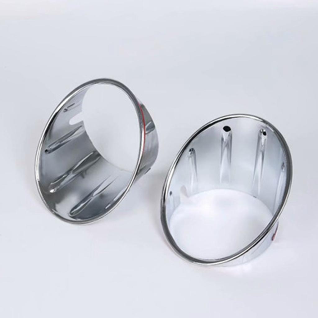 For MINI Cooper R55 R56 R57 R58 R59 Fog Lamp Light Cover Front Bumper Ring Trim Car