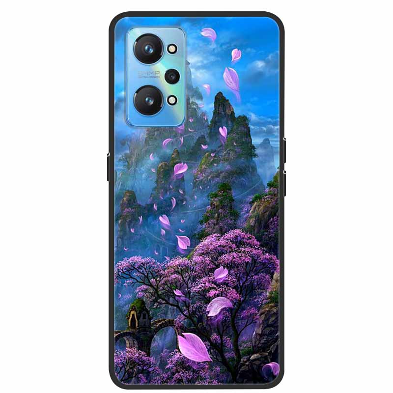 Чехол для Realme GT Neo 2 Силиконовый ТПУ Мягкая Защитная Крышка Эстетичный Чехол для Телефона для Realme GT Neo2 Funda Realmi RMX3370 Ударопрочный Корпус