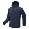 UPF10 + sunscreen clothing, hooded design, windshield and sunshade, can be worn for mountain climbing and camping, cuckoo deer man